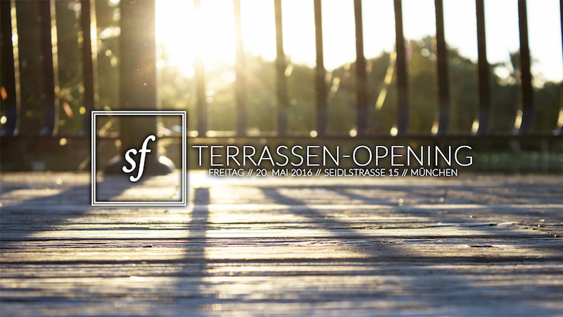 secret & free Terrassen Opening am 20. Mai